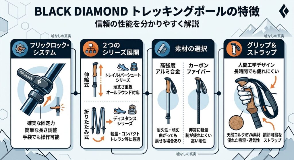 ブラックダイヤモンドのおすすめトレッキングポール | ヤマノブログ