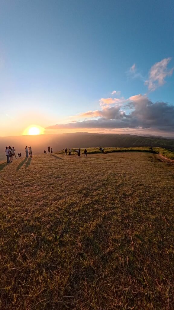 Insta360 GO Ultraで撮影した阿蘇の夕日の逆光の映像